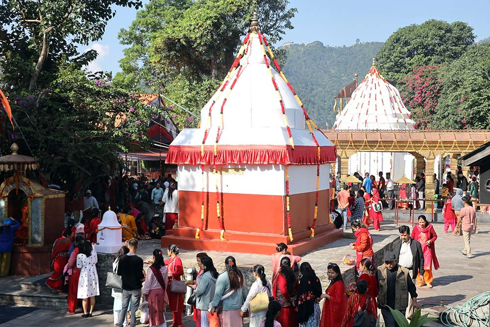 Sixth Day of Badadashain: Katyayani Devi being worshipped today